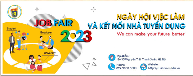 (USSH) Sự kiện tháng 8: "Ngày hội việc làm và kết nối Nhà tuyển dụng năm 2023"